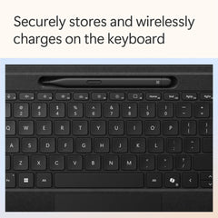 A Photo Of Microsoft Surface Pro Flex Keyboard for Pro (11th Edition), Pro 9, and Pro 8 with Pen Storage - Black