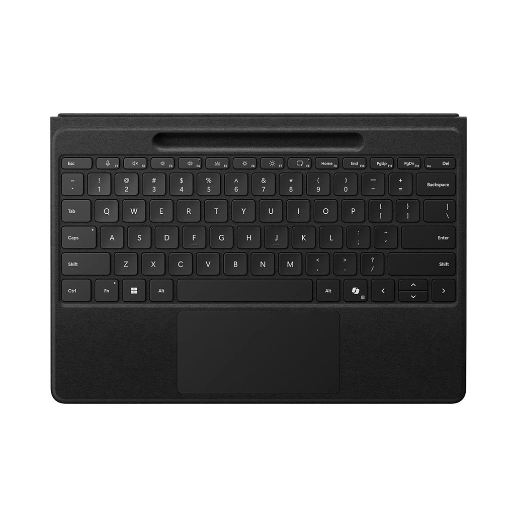 A Photo Of Microsoft Surface Pro Flex Keyboard for Pro (11th Edition), Pro 9, and Pro 8 with Pen Storage - Black