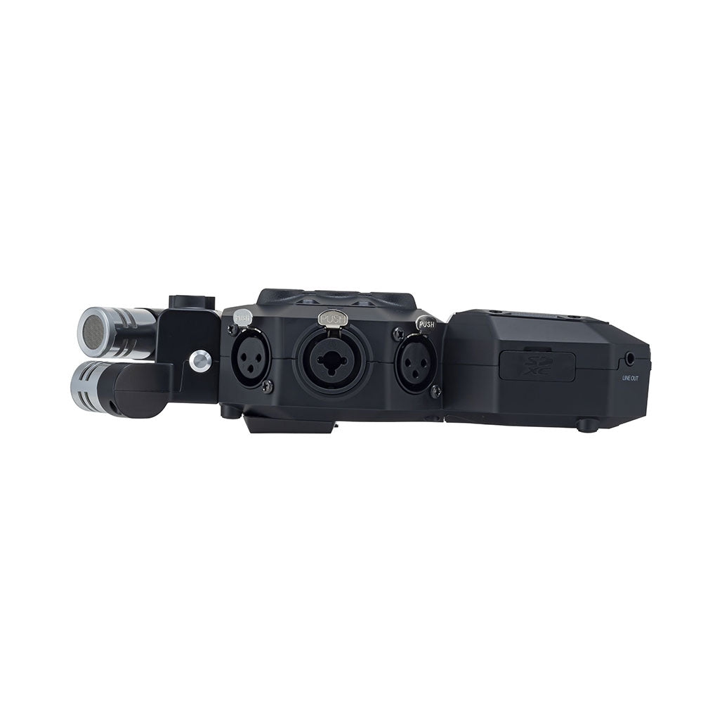 A Photo Of Zoom H8 12-Track Handy Recorder with Interchangeable Microphone System | Multi-Function Audio Recorder with App-Driven Touchscreen
