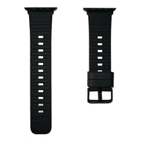 A-Case Bodrum Apple Watch Silicone Band – Black (42mm/44mm/45mm/49mm)