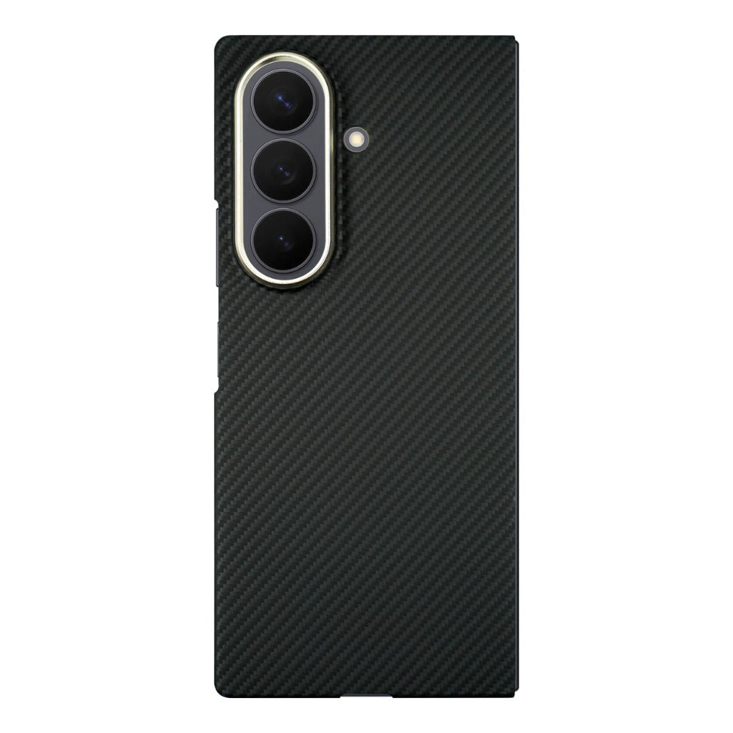 A Photo Of A-Case Kavar Aramid Fiber Case For Samsung Galaxy Z Fold 8 Ultra - Black