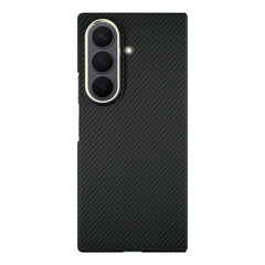 A Photo Of A-Case Kavar Aramid Fiber Case For Samsung Galaxy Z Fold 8 Ultra - Black
