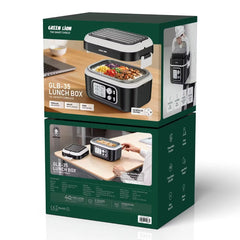 A Photo Of Green Lion Electric Lunch Box GNGLB35LBXBK - 1.5L, Black