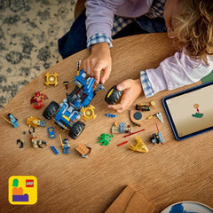 A Photo Of LEGO Jay's Transforming Car - 387 Pieces - 71856