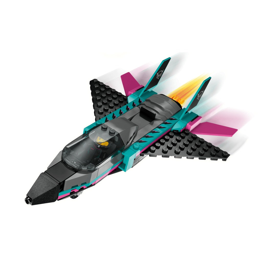 A Photo Of LEGO City Jet vs. Car 259 Pieces - 60489