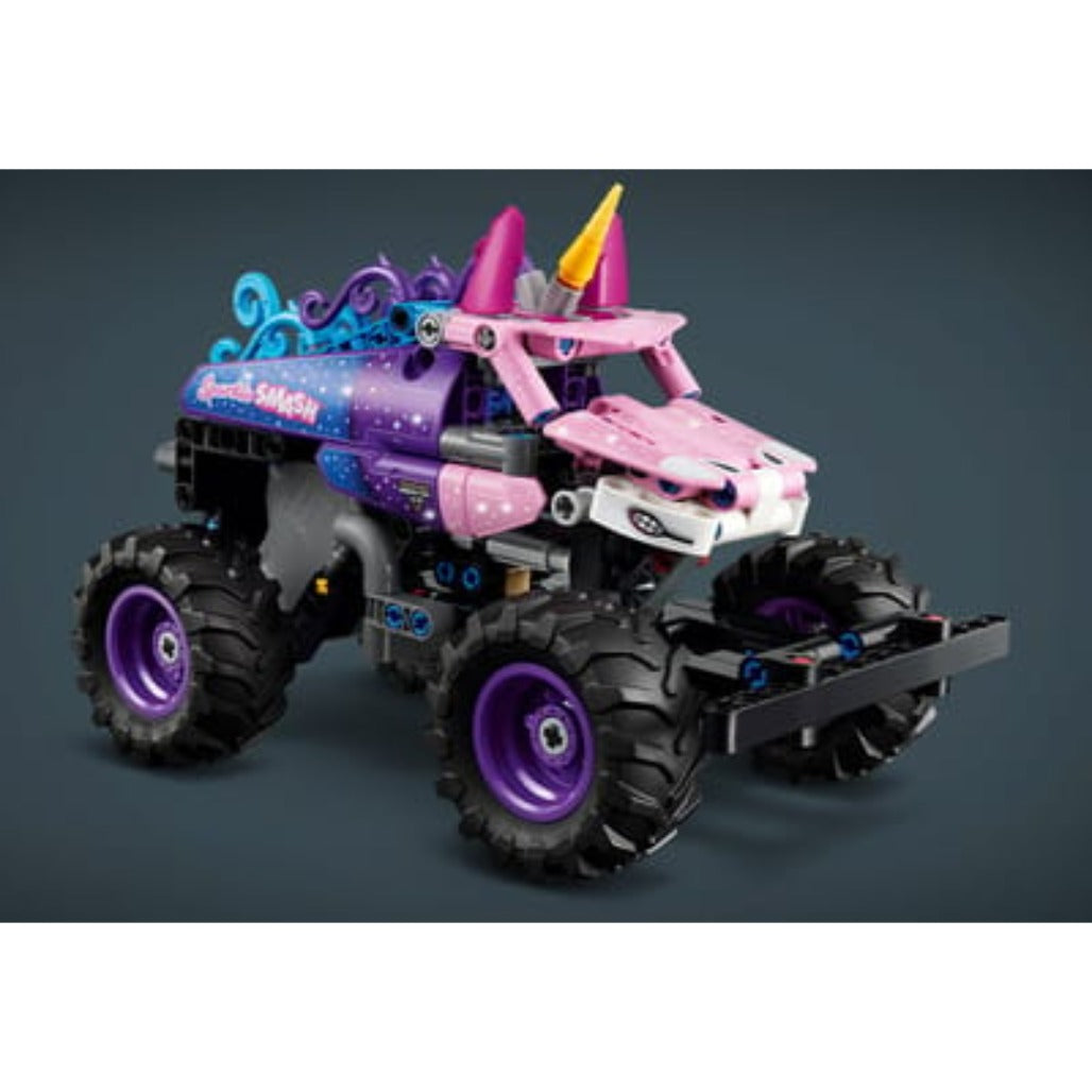 A Photo Of LEGO Monster Jam™ Sparkle Smash™ Pull-Back - 243 Pieces - 42220
