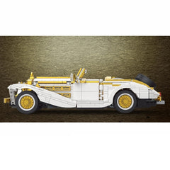 A Photo Of Mould King Mercedes Benz K500 Vintage Car Building Toy Set - 958 Pieces - 10003S