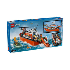 A Photo Of LEGO City Coast Guard Rescue Boat & Helicopter 742 Pieces - 60504