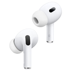 A Photo Of Apple AirPods Pro 2nd Gen - Advanced Noise Cancellation, Personalized Spatial Audio, and H2 Chip