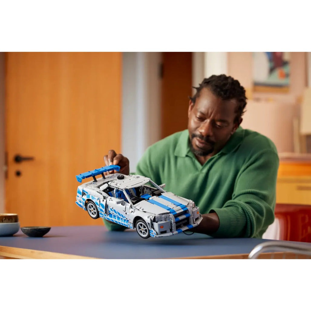 A Photo Of LEGO Technic 2 Fast 2 Furious Nissan Skyline GT-R (R34) Car 1410 Pieces - 42210