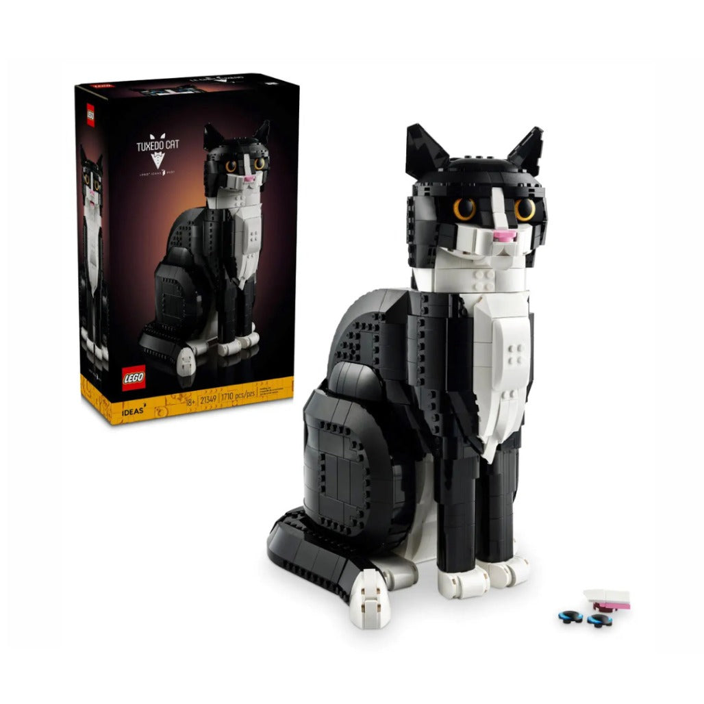 A Photo Of LEGO Ideas Tuxedo Cat 1710 Pieces - 21349