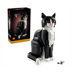 A Photo Of LEGO Ideas Tuxedo Cat 1710 Pieces - 21349