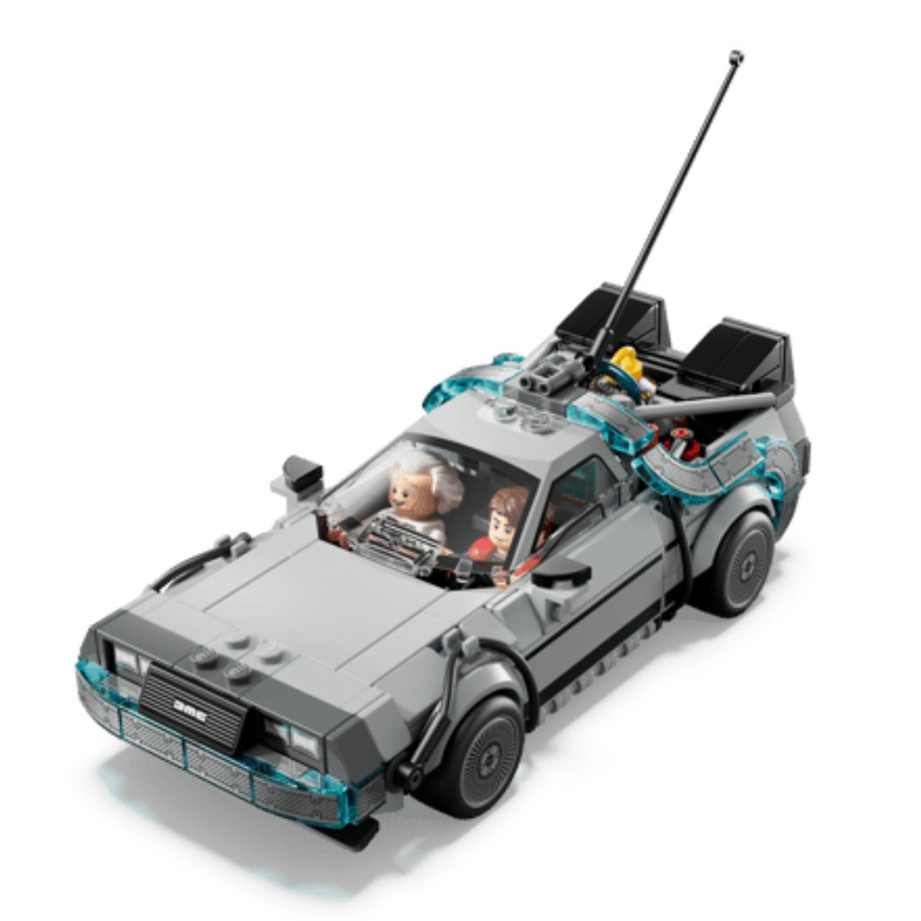 A Photo Of LEGO Time Machine from Back to the Future - 357 Pieces - 77256
