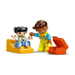 A Photo Of LEGO Duplo Ambulance & Driver 19 Pieces - 10447