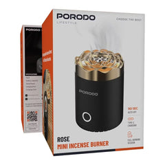 A Photo Of Porodo Incense Burner PDBIBGDBK - 18W, Type-C Charging, Black