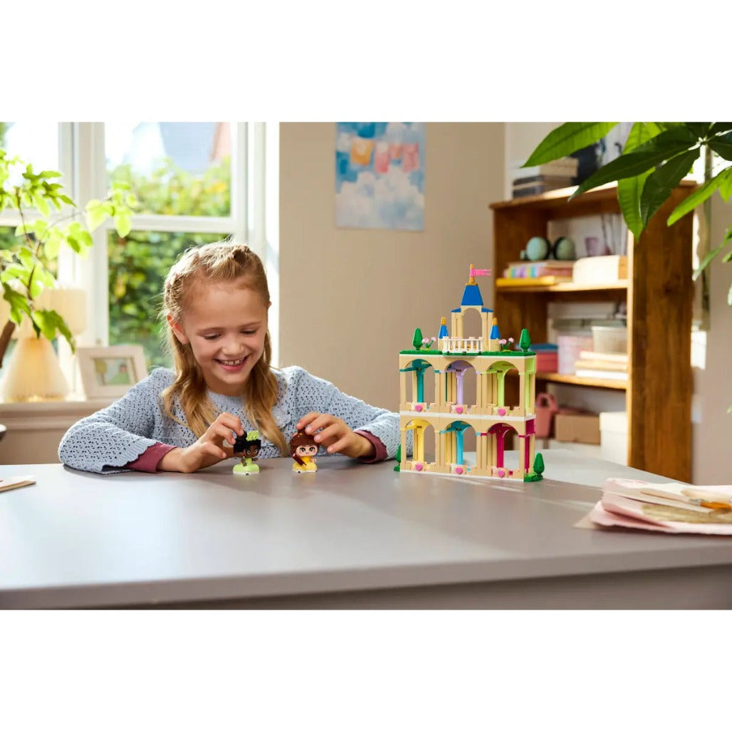 A Photo Of LEGO Disney Mini Belle & Tiana with Castle 358 Pieces - 43291