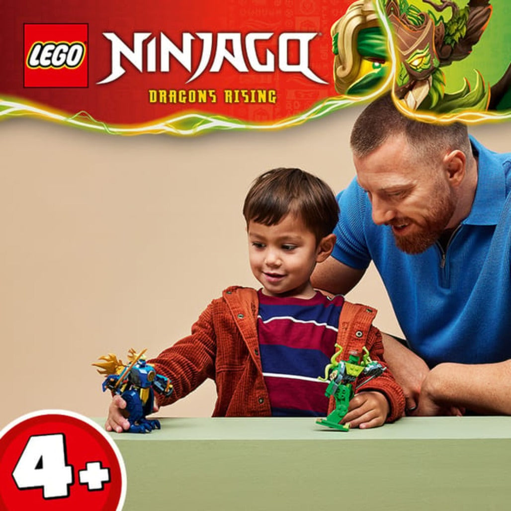 A Photo Of LEGO Jay's Dragon Mech Fight - 107 Pieces - 71853
