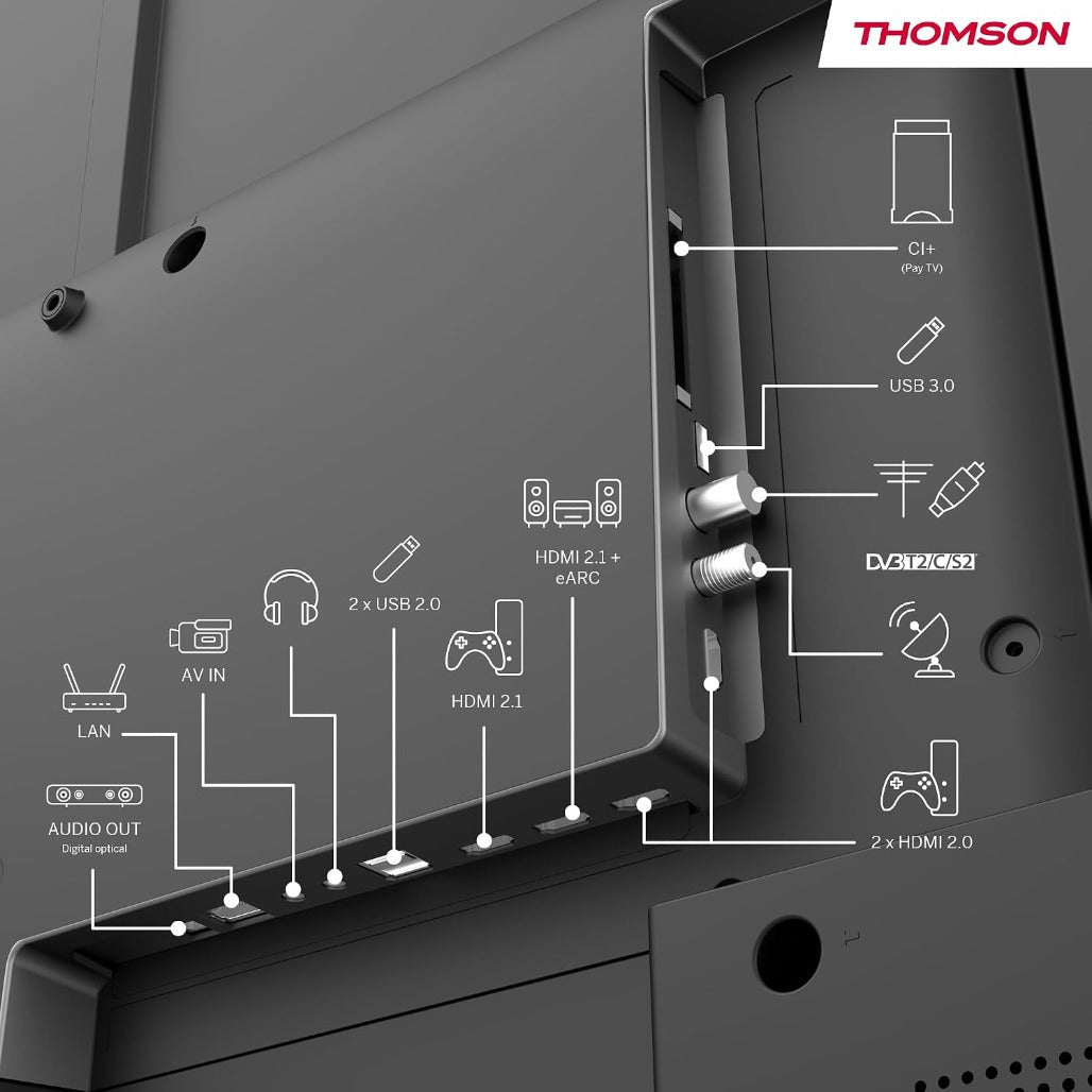 A Photo Of Thomson Google TV 75