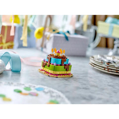 A Photo Of LEGO Creator Birthday Party Cake 219 Pieces - 40815