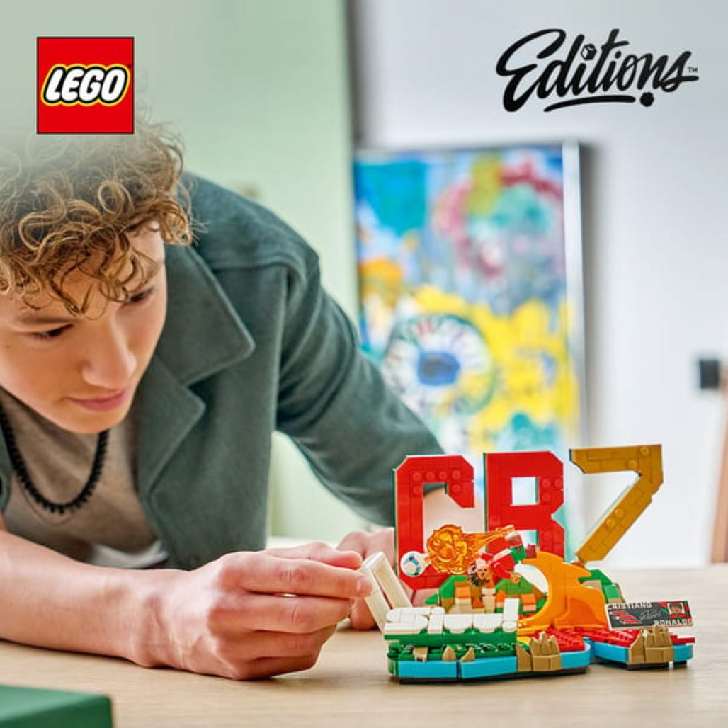 A Photo Of LEGO Cristiano Ronaldo - Soccer Highlights - 43012 - 490 Pieces