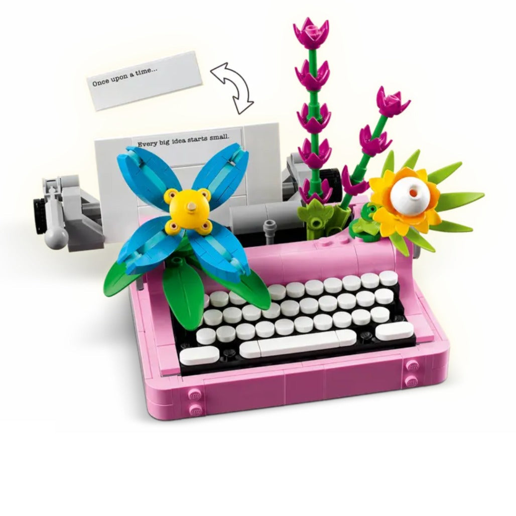 A Photo Of LEGO Creator 3in1 Typewriter with Flowers 363 Pieces - 31169