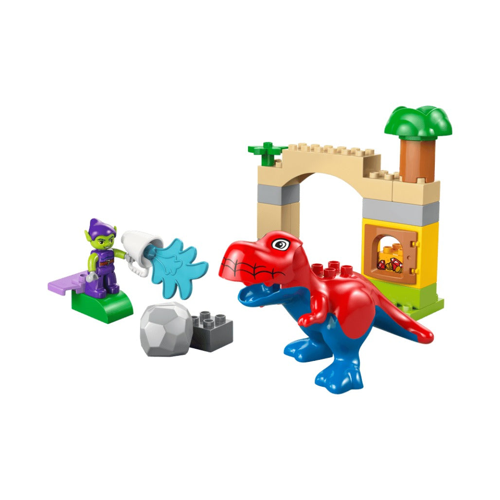 A Photo Of LEGO Dinosaur Spidey-Rex vs. Green Goblin - 25 Pieces - 10463