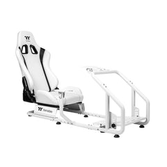 A Photo Of Thermaltake GR300 Racing Simulator Cockpit Bundle - Monitor Mount + Keyboard & Mouse Tray + Sim Rig Floor Mat