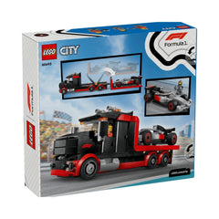 A Photo Of LEGO F1® Display Truck with Audi F1® Race Car - 508 Pieces - 60493