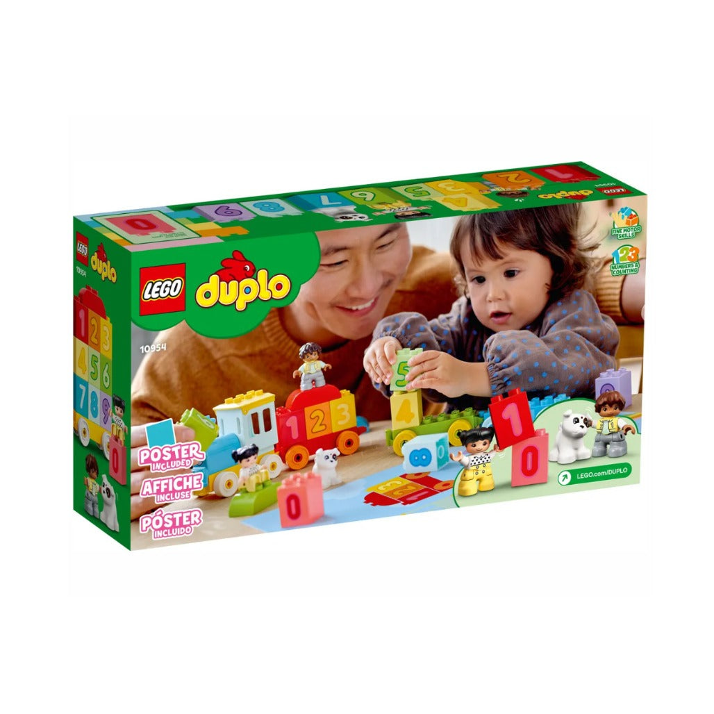 A Photo Of LEGO Duplo Number Train - Learn To Count 23 Pieces - 10954