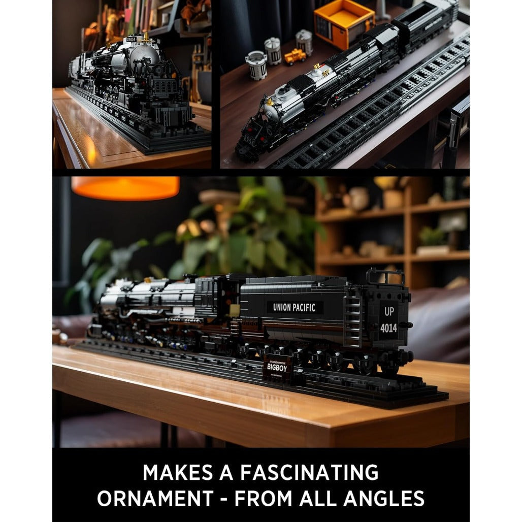 A Photo Of Nifeliz Big Boy Steam Locomotive Building Set - 1818 Pieces - NF10263