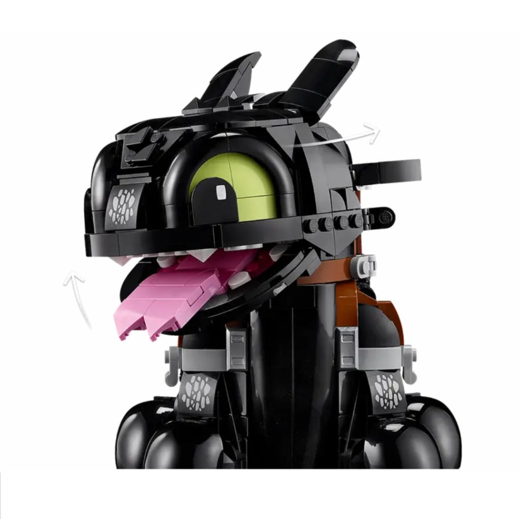 A Photo Of LEGO Icons How to Train Your Dragon: Toothless 784 Pieces - 10375
