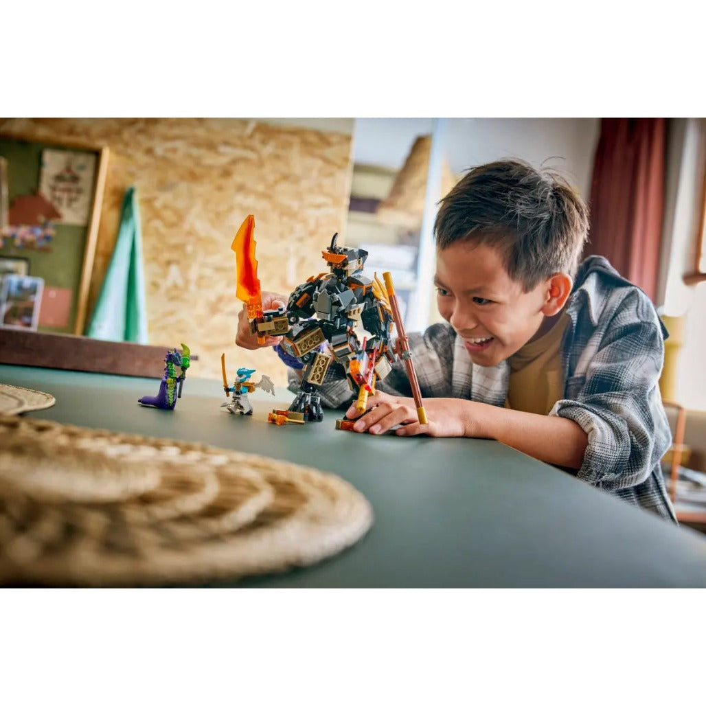 A Photo Of LEGO Ninjago Cole's Mission Mech & Dragon Zane 364 Pieces - 71854