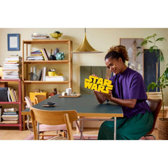 A Photo Of LEGO Star Wars Brick-Built Star Wars™ Logo 700 Pieces - 75407