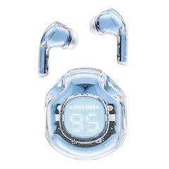 A Photo Of ACEFAST T8 Crystal TWS Earbuds | Transparent Design, 30H Battery, ENC Noise Reduction