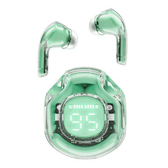 A Photo Of ACEFAST T8 Crystal TWS Earbuds | Transparent Design, 30H Battery, ENC Noise Reduction