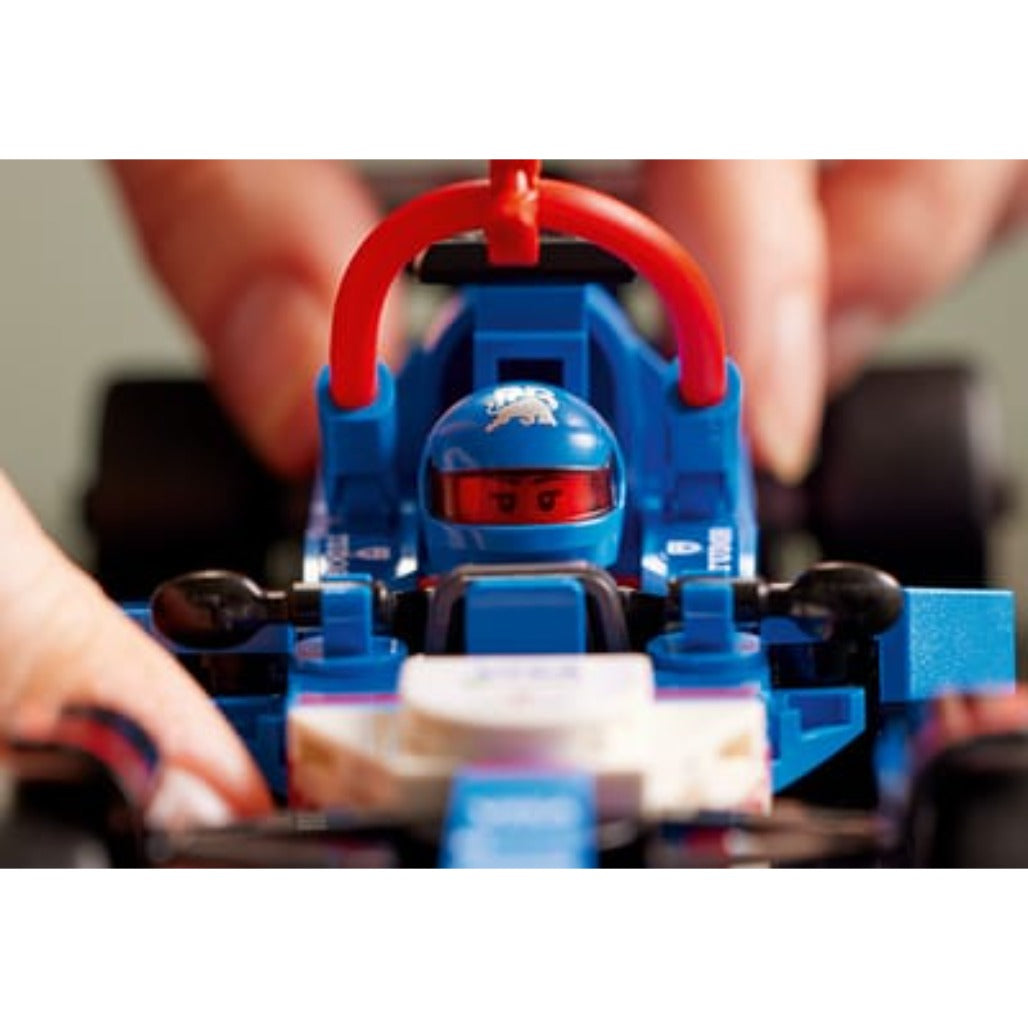 A Photo Of LEGO Visa Cash App RB VCARB 01 F1® Race Car - 248 Pieces - 77246