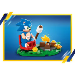 A Photo Of LEGO Sonic's Campfire Clash - 177 Pieces - 77001