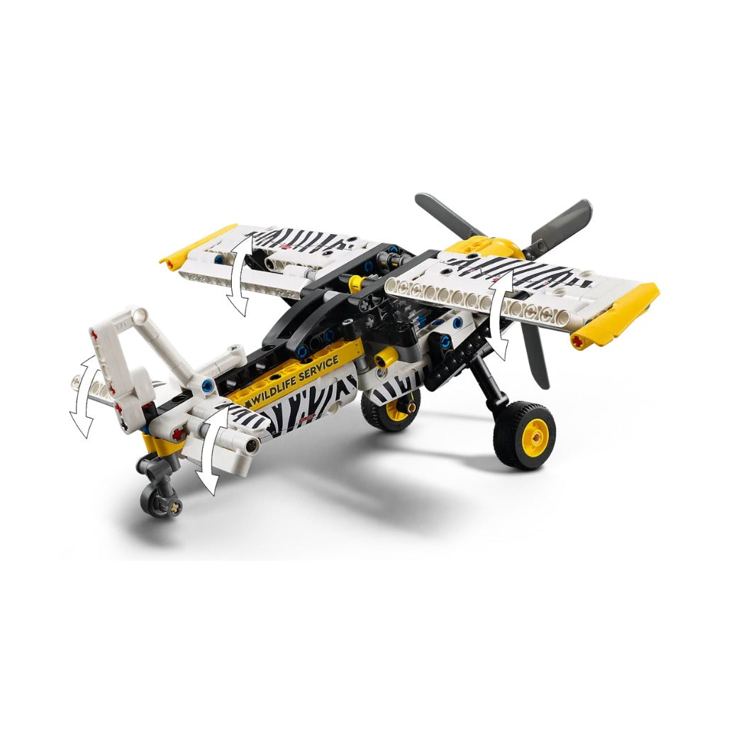 A Photo Of LEGO Technic Bush Plane 333 Pieces - 42198