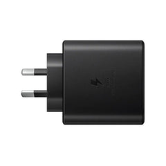 A Photo Of Samsung Original Type-C to Type-C Cable with Adapter (45W) – Super Fast Charging and Data Transfer