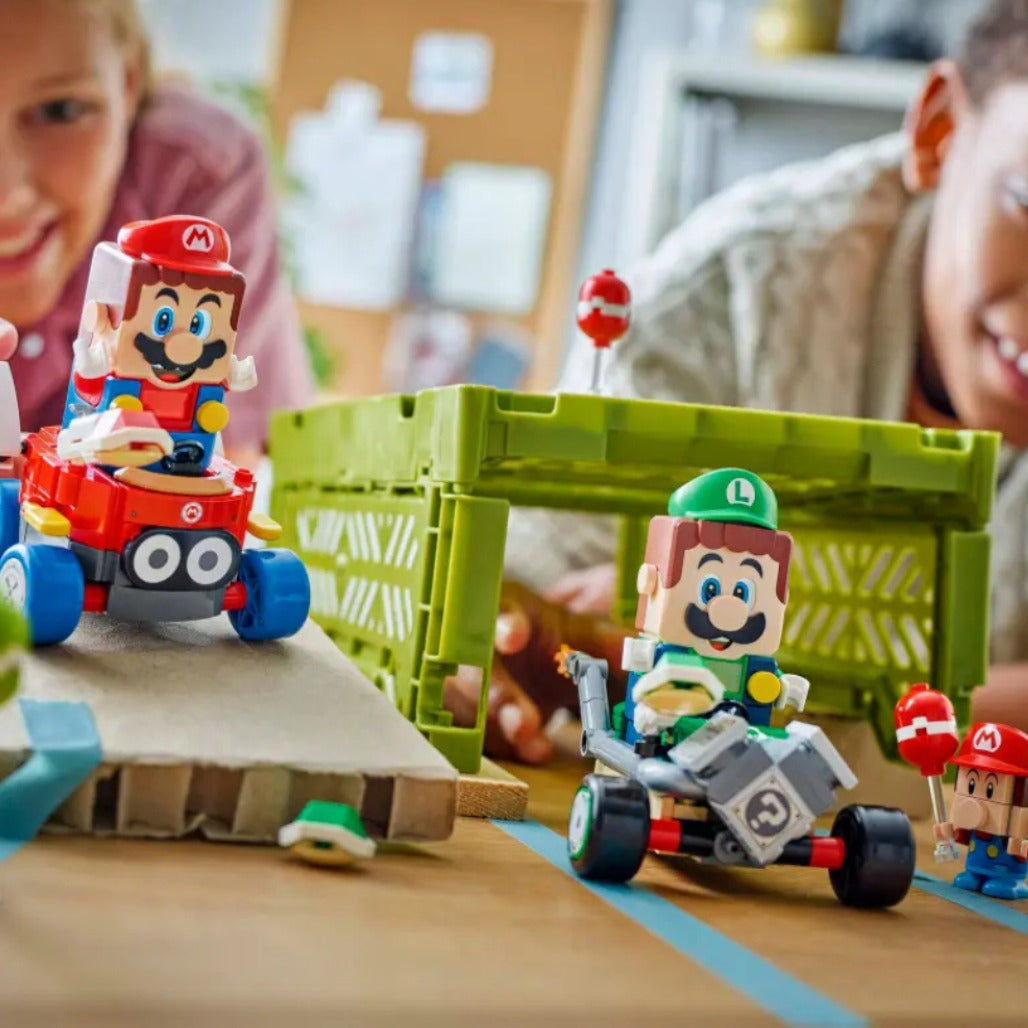 A Photo Of LEGO Mario Kart™ – Baby Mario vs. Baby Luigi 321 Pieces - 72034