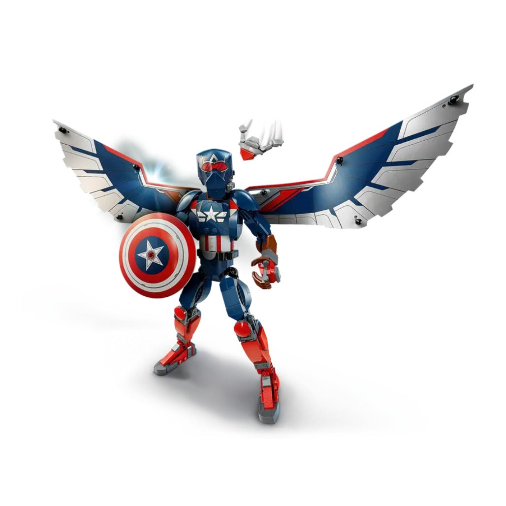 A Photo Of LEGO Marvel New Captain America Construction Figure 359 Pieces - 76296
