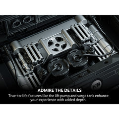 A Photo Of Nifeliz Mini HOONIKEN Muscle Car Building Set - 1605 Pieces - NF10272A