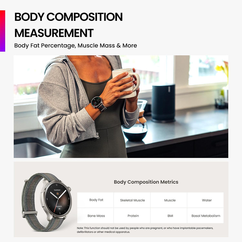 A Photo Of Amazfit Balance Sunset Gray - Fitness Smart Watch