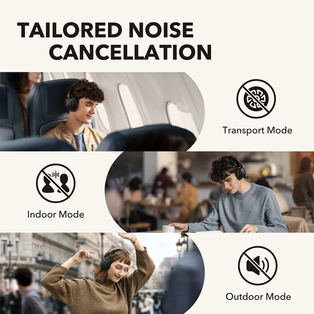 A Photo Of Anker Life Q30 Bluetooth Headphones | Hybrid Active Noise Cancelling