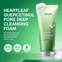 A Photo Of Anua Heartleaf Quercetinol Pore Deep Cleansing Foam - 150ml