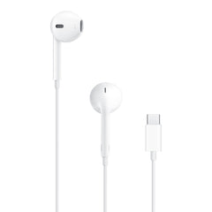 A Photo Of Apple EarPods (USB-C) - High-Quality Audio with Built-in Remote and Mic