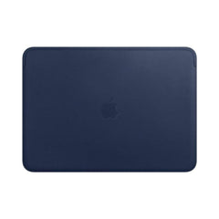 A Photo Of Apple Leather Sleeve for Apple Macbook Air or Pro 13-inch - Midnight Blue