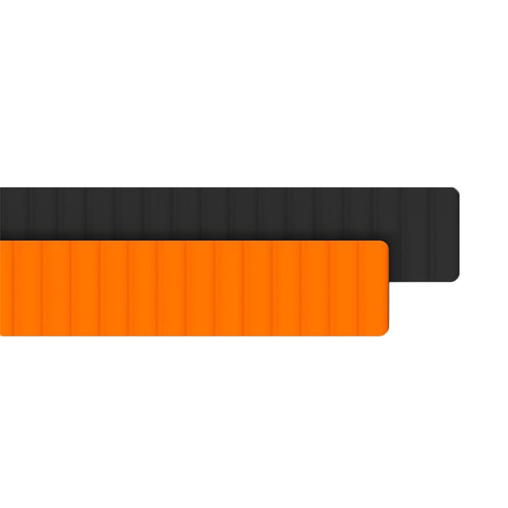 A Photo Of Araree Silicone Link Galaxy Watch Strap 20mm - Black/Orange