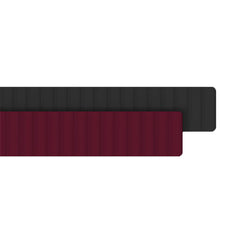 A Photo Of Araree Silicone Link Galaxy Watch Strap 20mm - Black/Wine Red