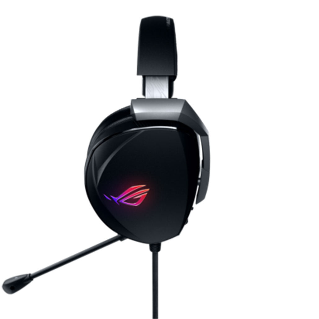 A Photo Of Asus ROG Theta 7.1 Gaming Headset - USB-C, 7.1 Surround Sound, AI Noise-Cancelling Mic, ROG DAC, ESS Quad-Drivers